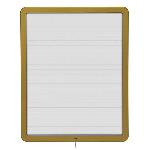 Sliding Door Wood Corkboard, 48"x36", Cher
